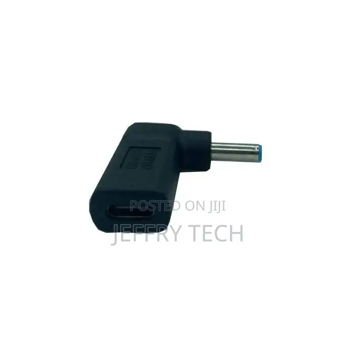 USB Type C (Female) to HP Blue Pin Charger Connector 19.5 V