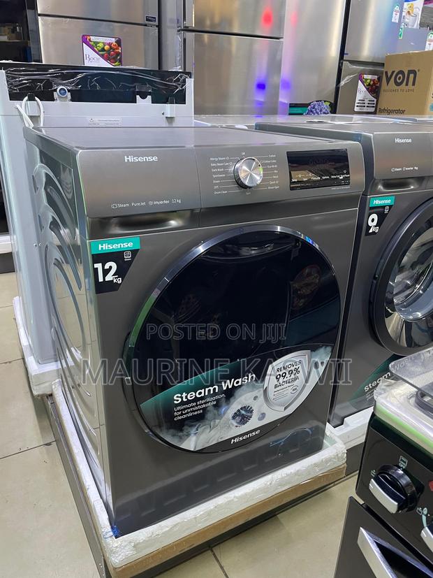 Hisense 12kg Washer Front Load Machine 2 Year Warranty - main view