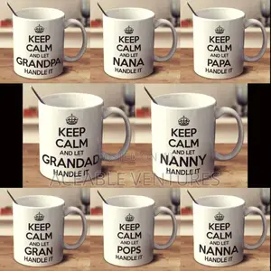 White Plain Printed Mugs
