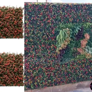 Flowered 40 by 60 Boxwood Hedge Panels