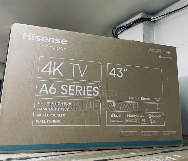 Hisense 43” Smart Tv A6 Series 43a6