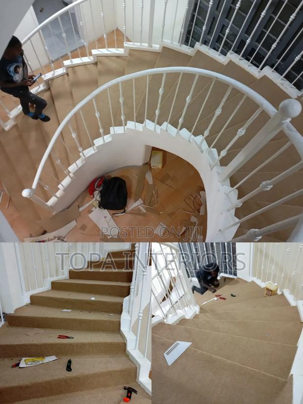 Spiral Staircase Wall to Wall Flooring Carpets Stairs Carpet