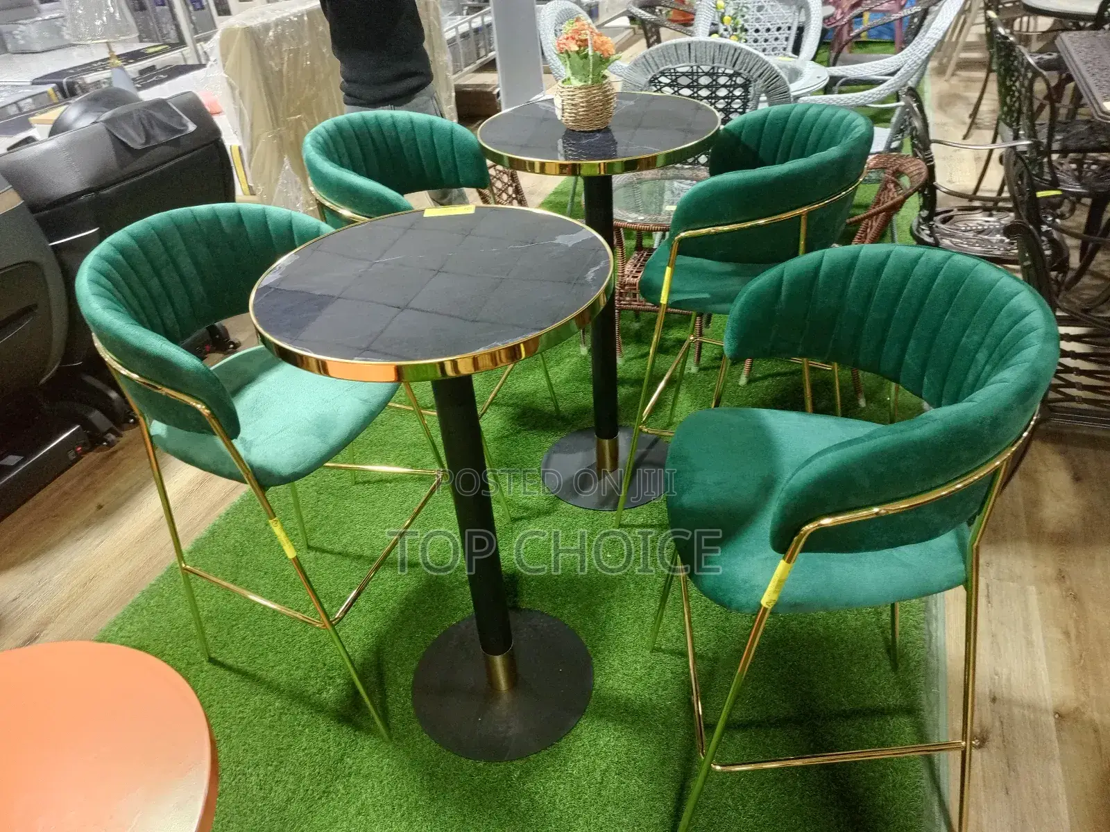 Outdoor High Table and Chairs