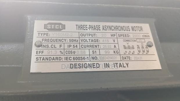 Electric Motor 20hp - High Speed - thumbnail 2