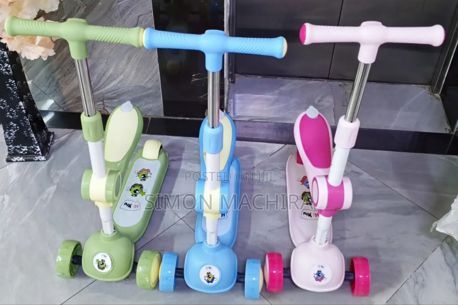 Kids Scooter With Seat