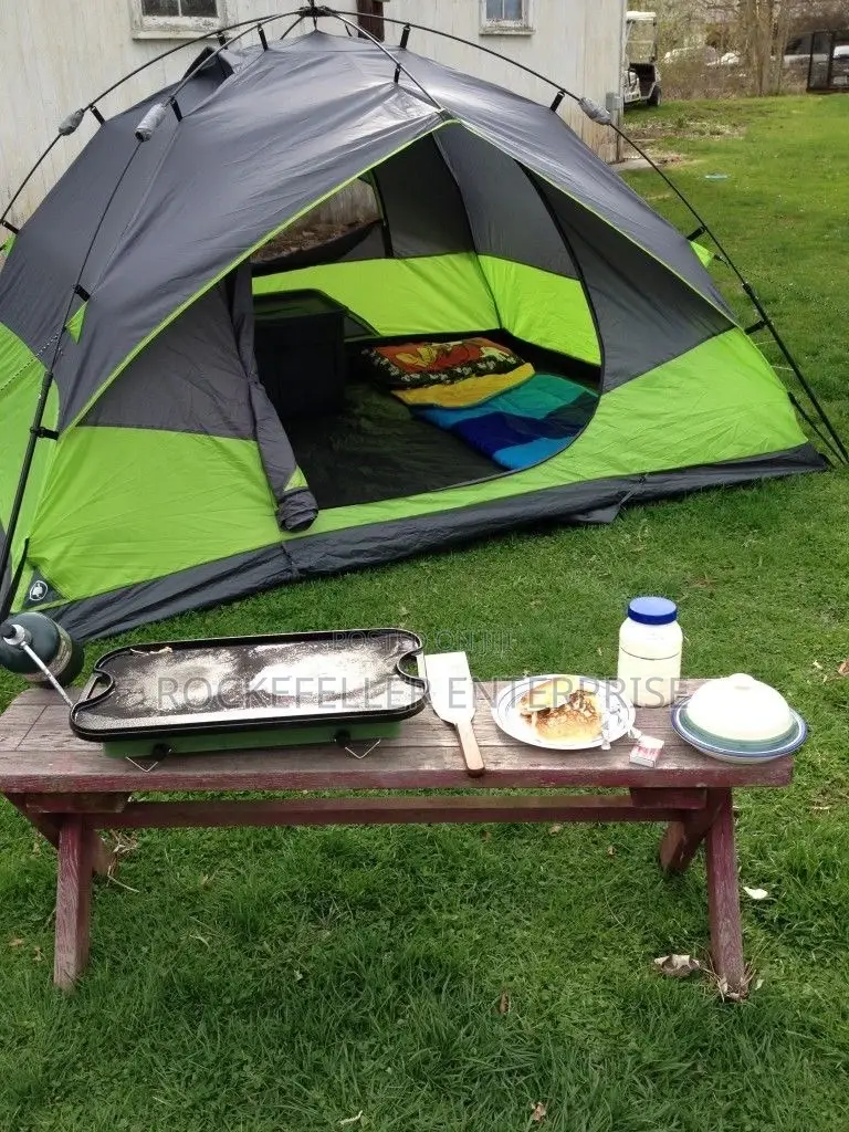 Automatic Imported Quality 6 Person Tent Available