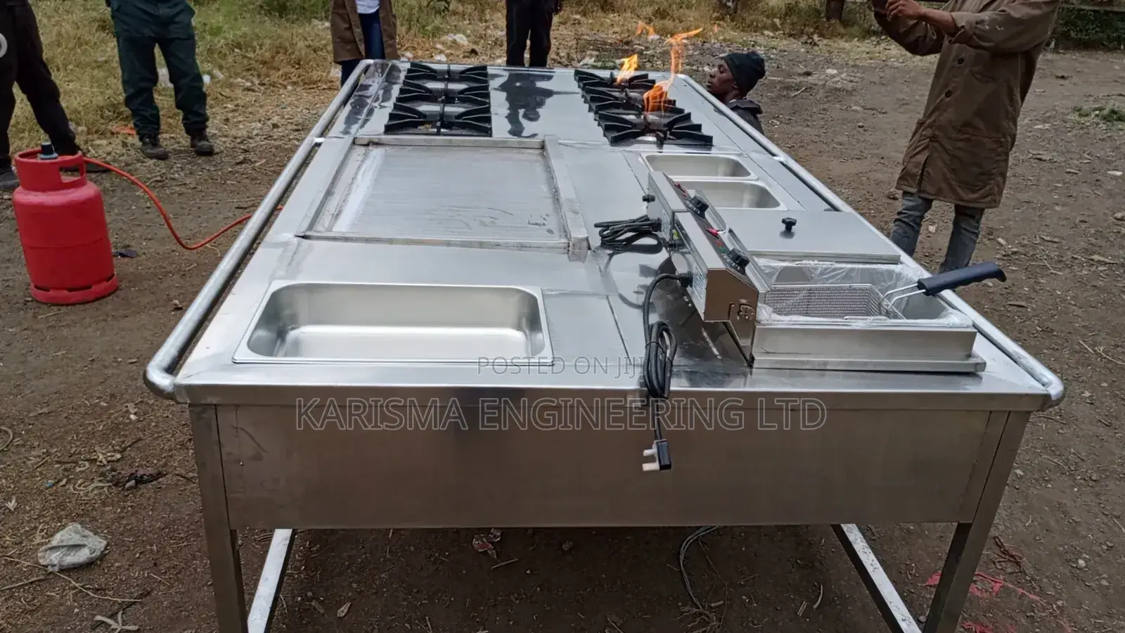 Stainless Steel Combined Cooking Range
