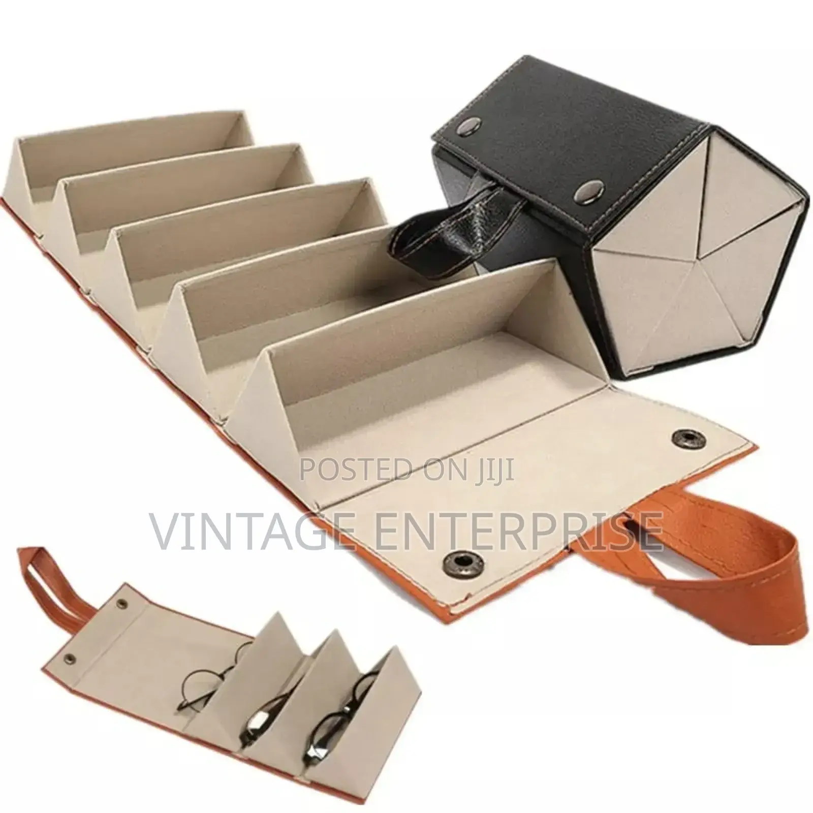 Multi-Slots Sunglasses Organizer Box