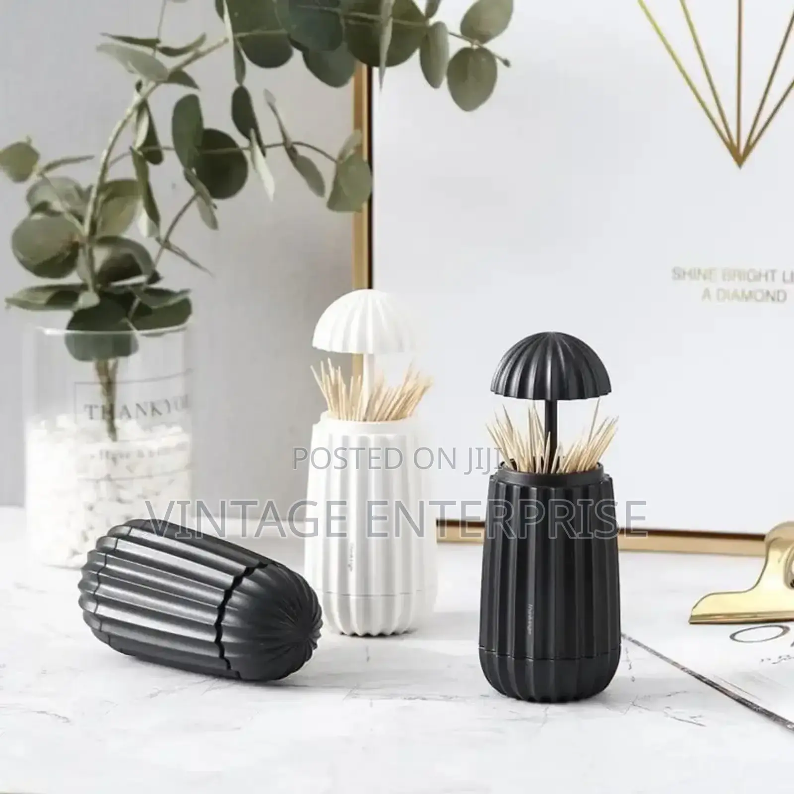 Retractable Toothpick Holder
