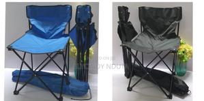 Foldable Metallic Frame Canvas Camping Chair - thumbnail 2