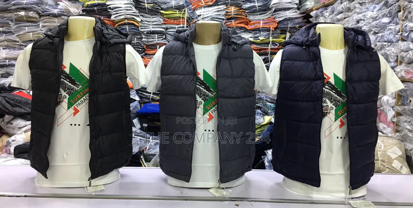 Plain Branding and Printing Half Jackets