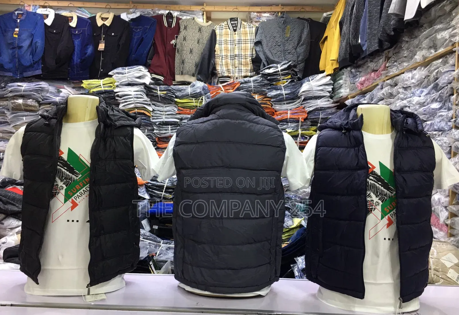 Plain Branding and Printing Half Jackets