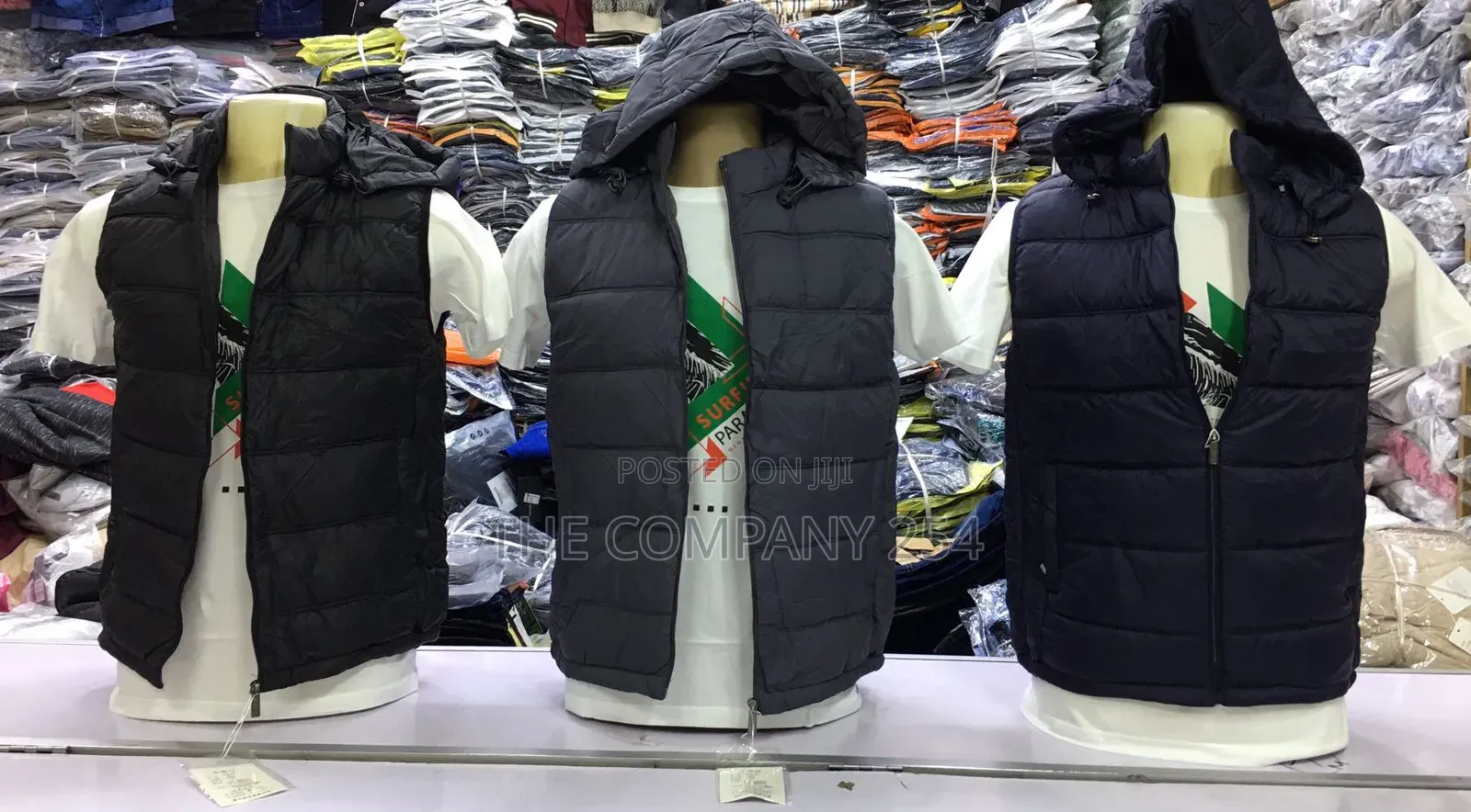 Plain Branding and Printing Half Jackets
