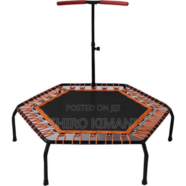 Mini Trampoline With Stand Best Quality New Brand