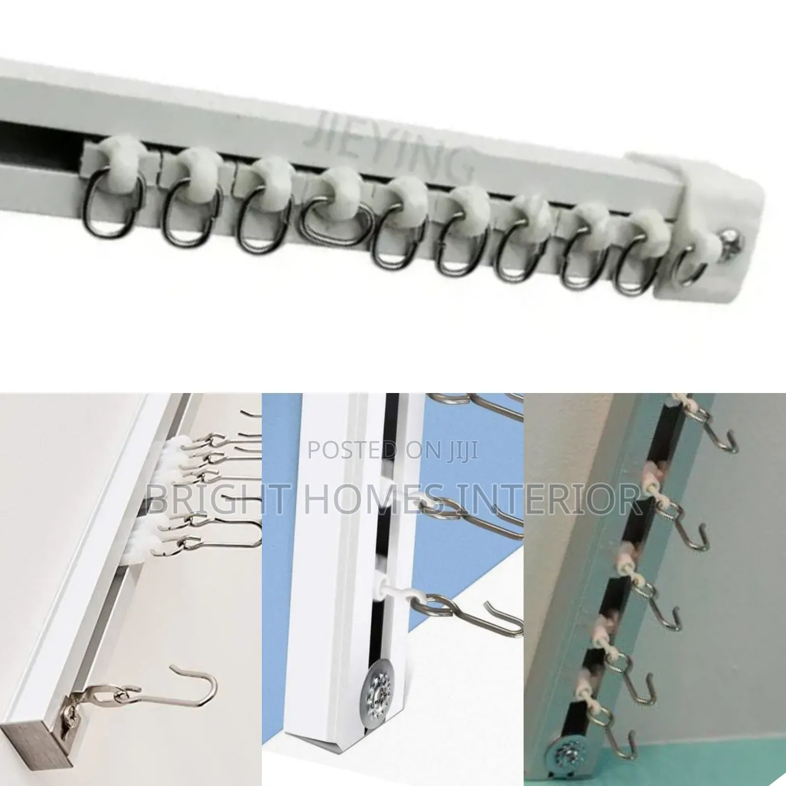 Aluminum Single Track Curtain Rail