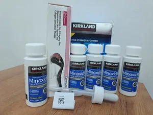 Kirkland Minoxidil 6 Pieces + Derma Roller