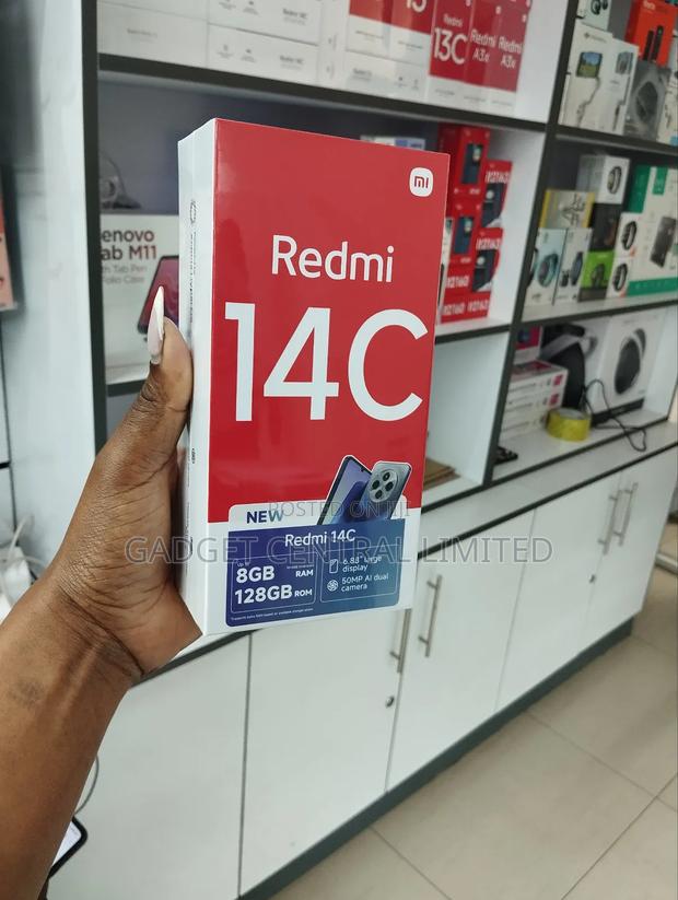 New Xiaomi Redmi 14C 128 GB Black - thumbnail 3