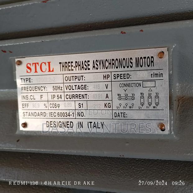 Motor STCL Brand 50hp High Speed - thumbnail 2