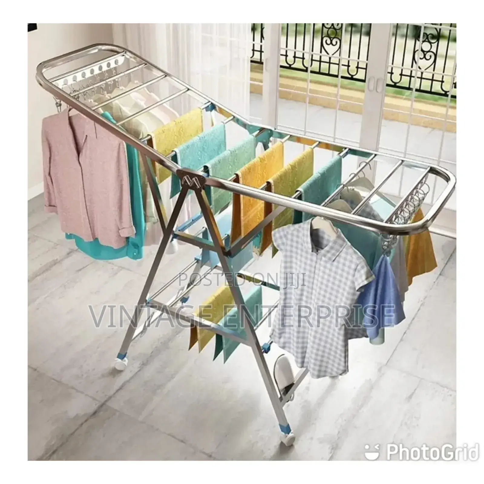 Movable Foldable,Portable Laundry Drying Rack