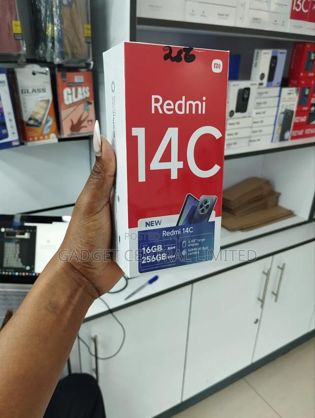 New Xiaomi Redmi 14C 256 GB Black