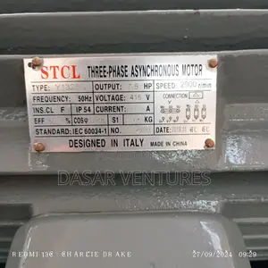 7.5hp Motor , Three Phase, Low Speed