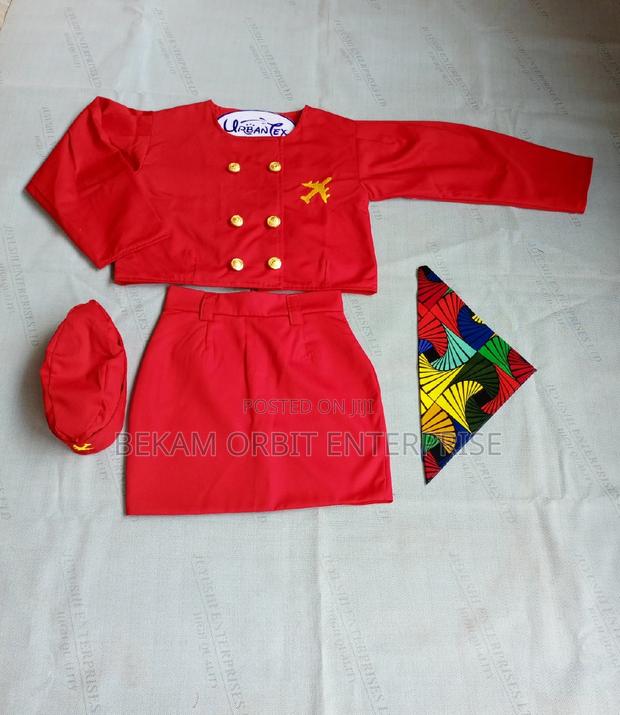 CBC Air Hostess Role Play Kids Costume