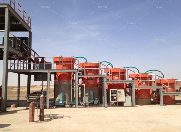 EPC Minerial Processing Gold Ore CIL Beneficiation Plant - main view