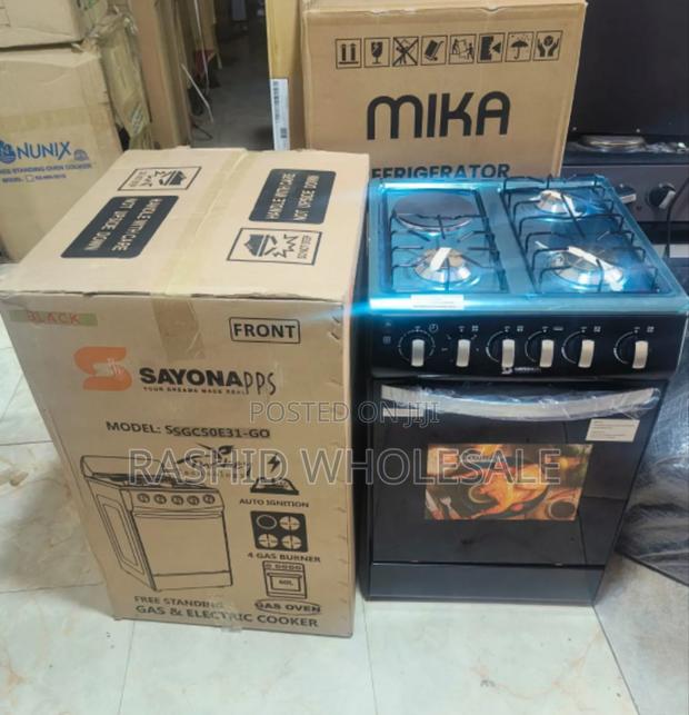 Cooker Sayona 3+1 Eletric Oven.50*55