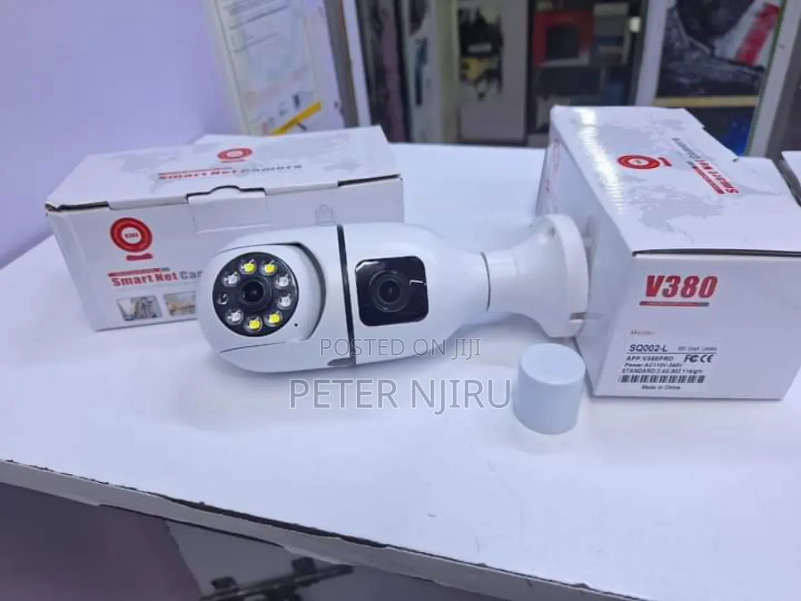Bulb Camera 360° Digress View Dual Cameras Only /-3500