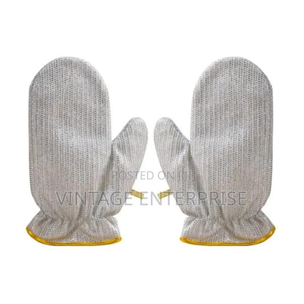 Waterproof Lining Multi-Use Steel Wire Dishwashing Gloves - main view