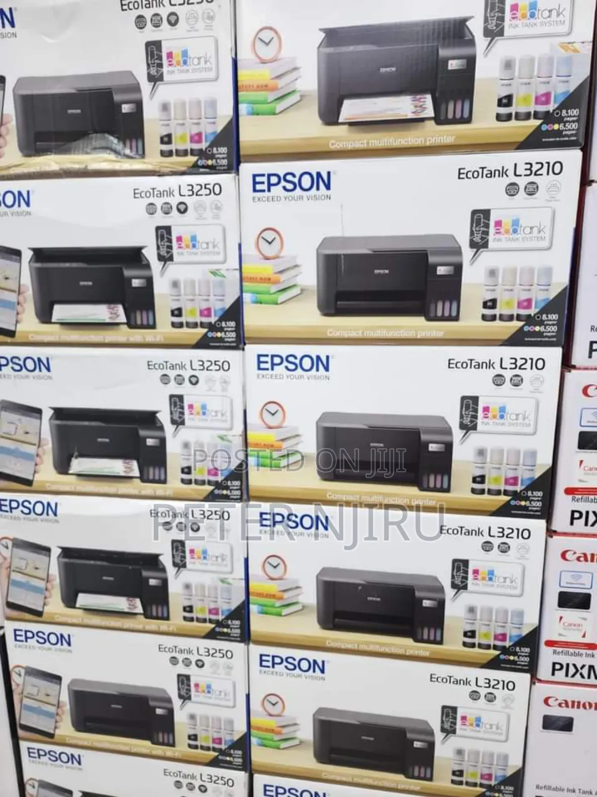 Home Ink Tank Printer L3250 Epson Wifi
