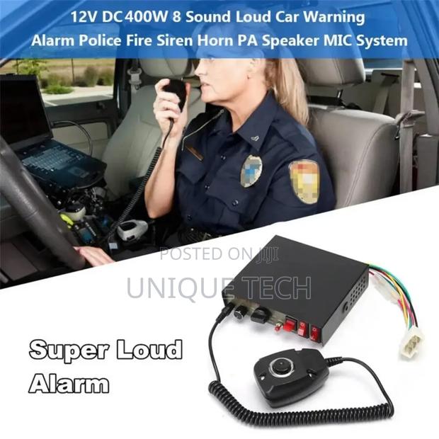 200w Emergency Warning Car Siren With Speaker - main view