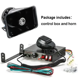 200w Public Safety Siren With Built-in Amplifier