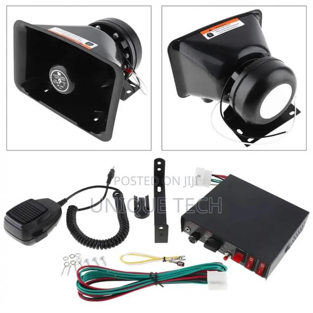 200w Ultra-Loud Emergency Siren With Warning Horn