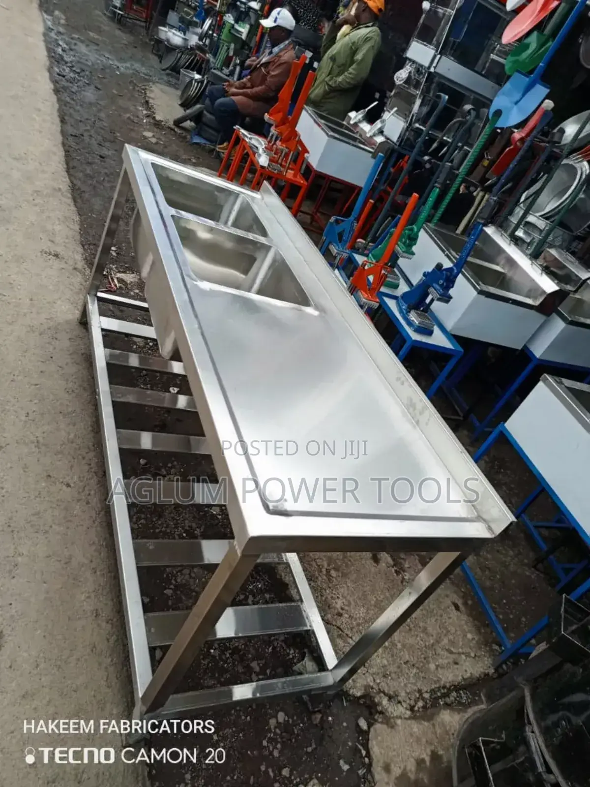 Stainless Steel Double Sink