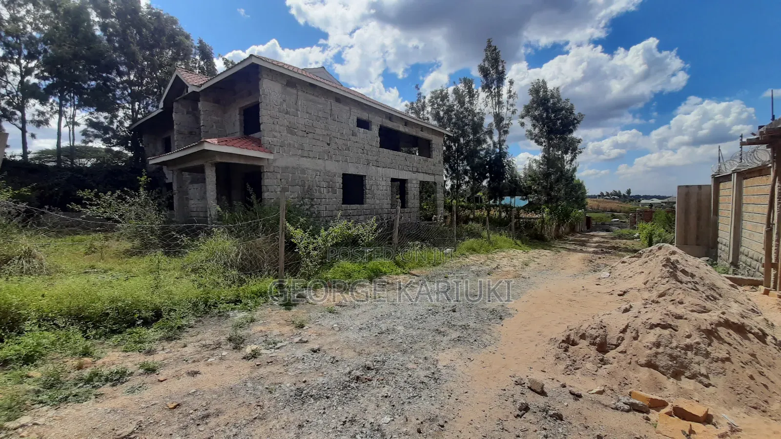 Incomplete 4 Bedroom House in Kiserian