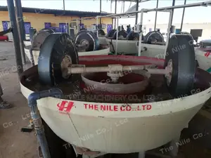 High Quality Gold Grinds Extracting Gold Wet Pan Mill