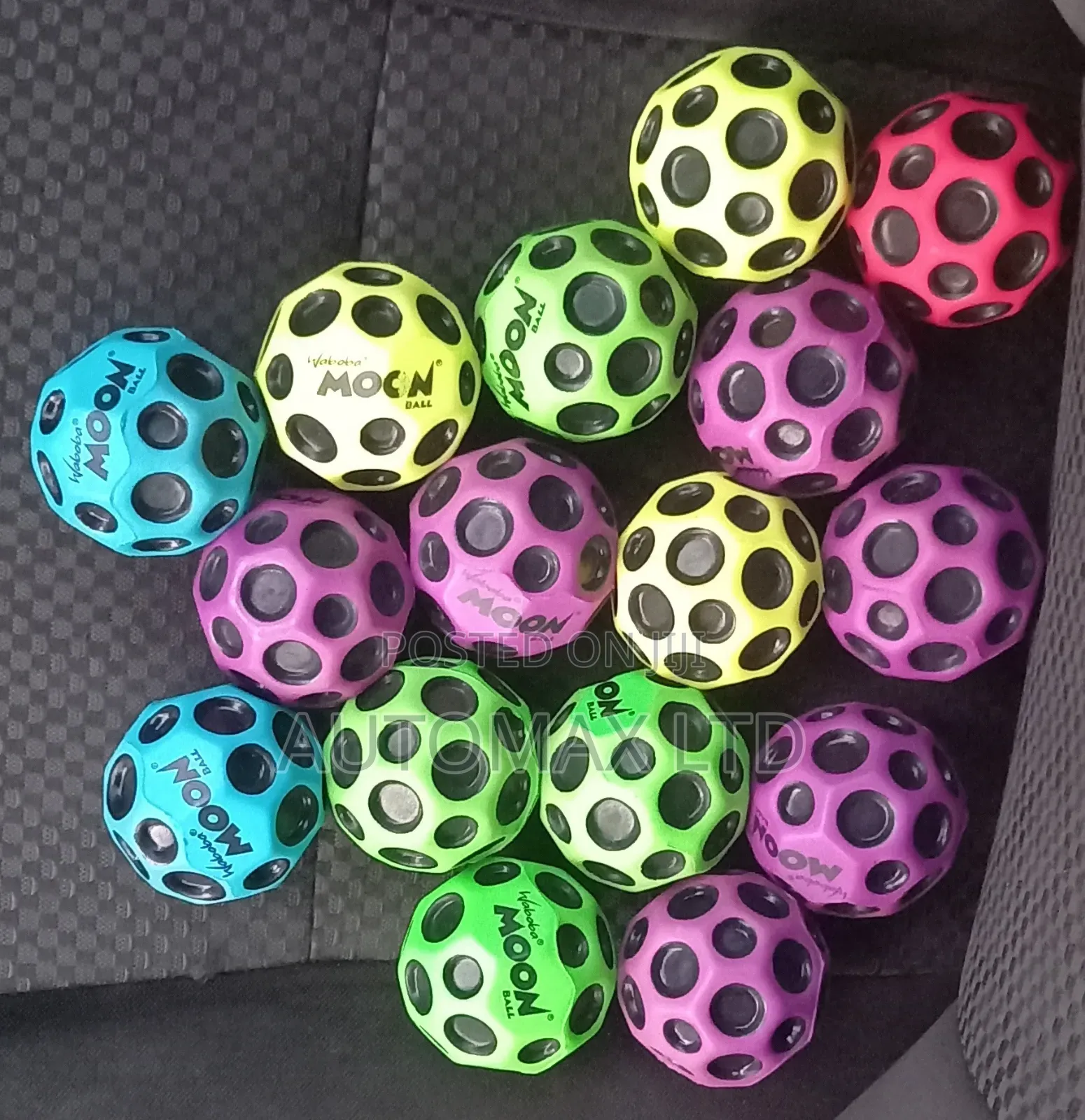 Colourful High Bouncing, Waboba Moon Balls,