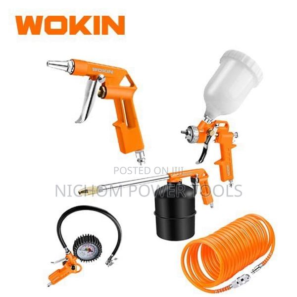 Wokin 816005 5pc Air Tools KIT - main view