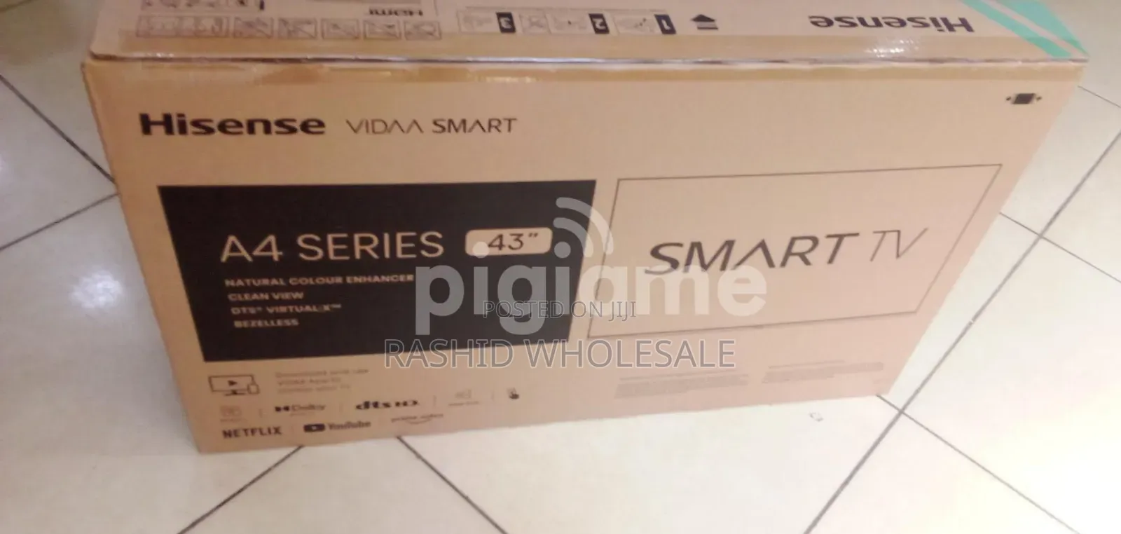 Hisense Tv 43 Inch A4 New Model Smart Flameless