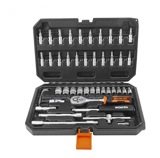 Wokin 155146 46pcs 1/4"Socket Sets - main view