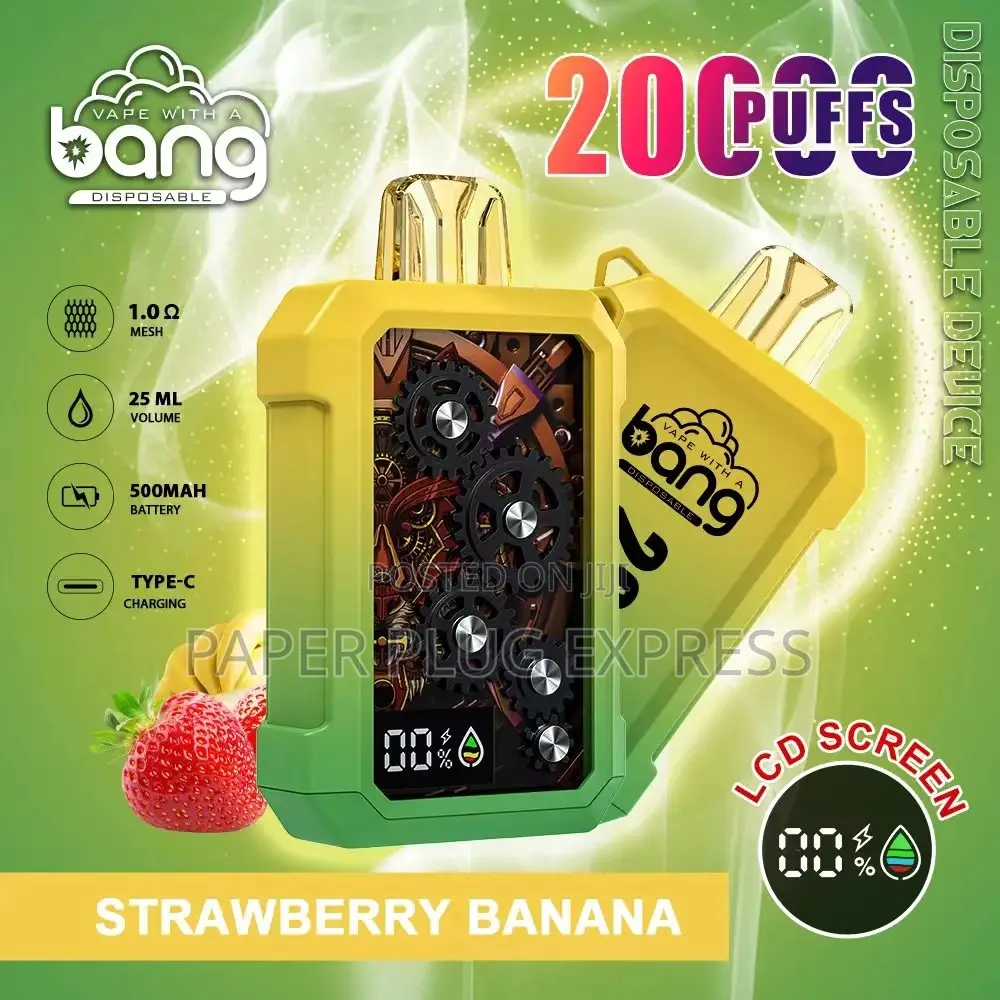 Bang Metal Gears 20000: Puffs Disposable Vape