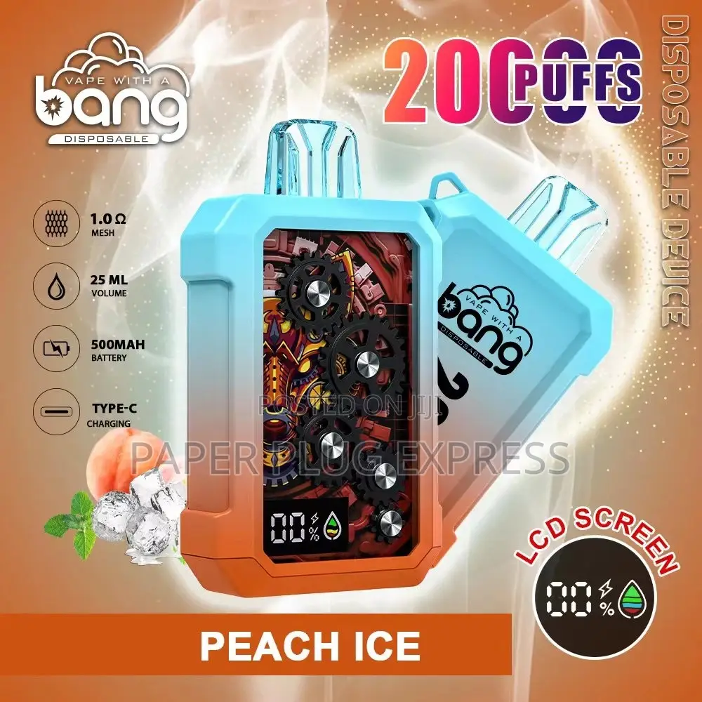 Bang Metal Gears 20000: Puffs Disposable Vape