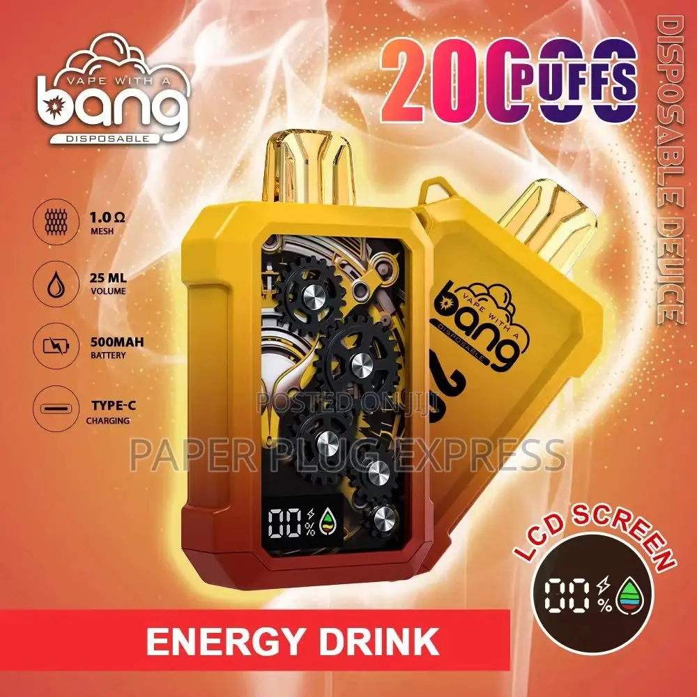 Bang Metal Gears 20000: Puffs Disposable Vape