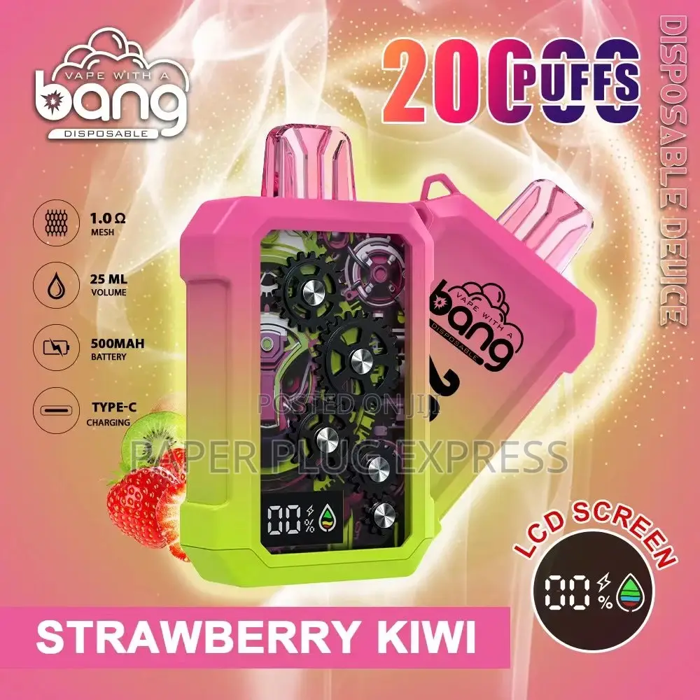 Bang Metal Gears 20000: Puffs Disposable Vape