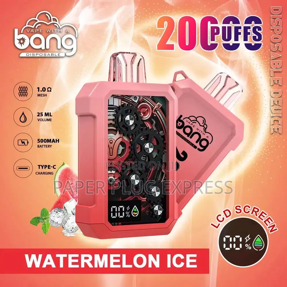 Bang Metal Gears 20000: Puffs Disposable Vape