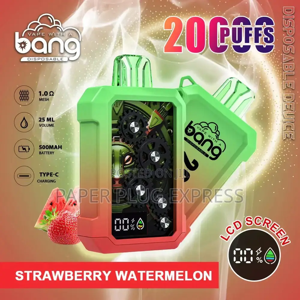 Bang Metal Gears 20000: Puffs Disposable Vape