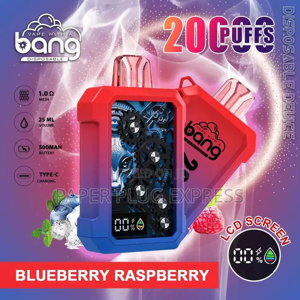 Bang Metal Gears 20000: Puffs Disposable Vape