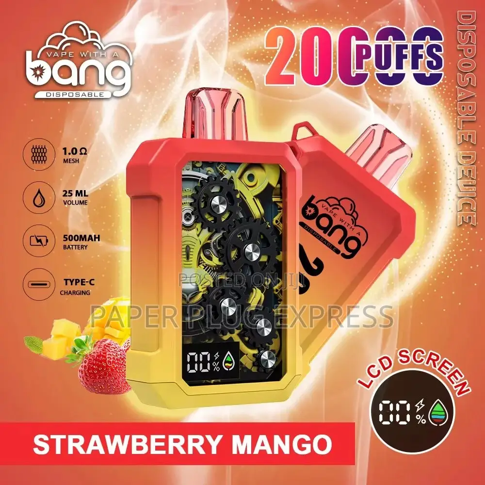 Bang Metal Gears 20000: Puffs Disposable Vape