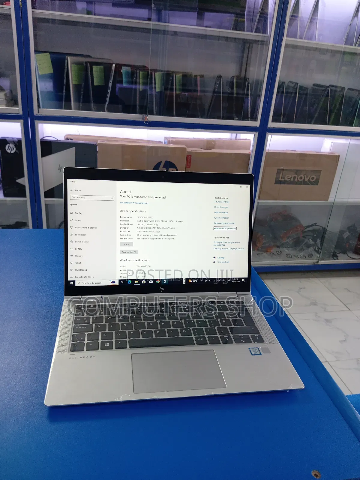 Laptop HP EliteBook X360 1030 G4 16GB Intel Core I7 SSD 256GB
